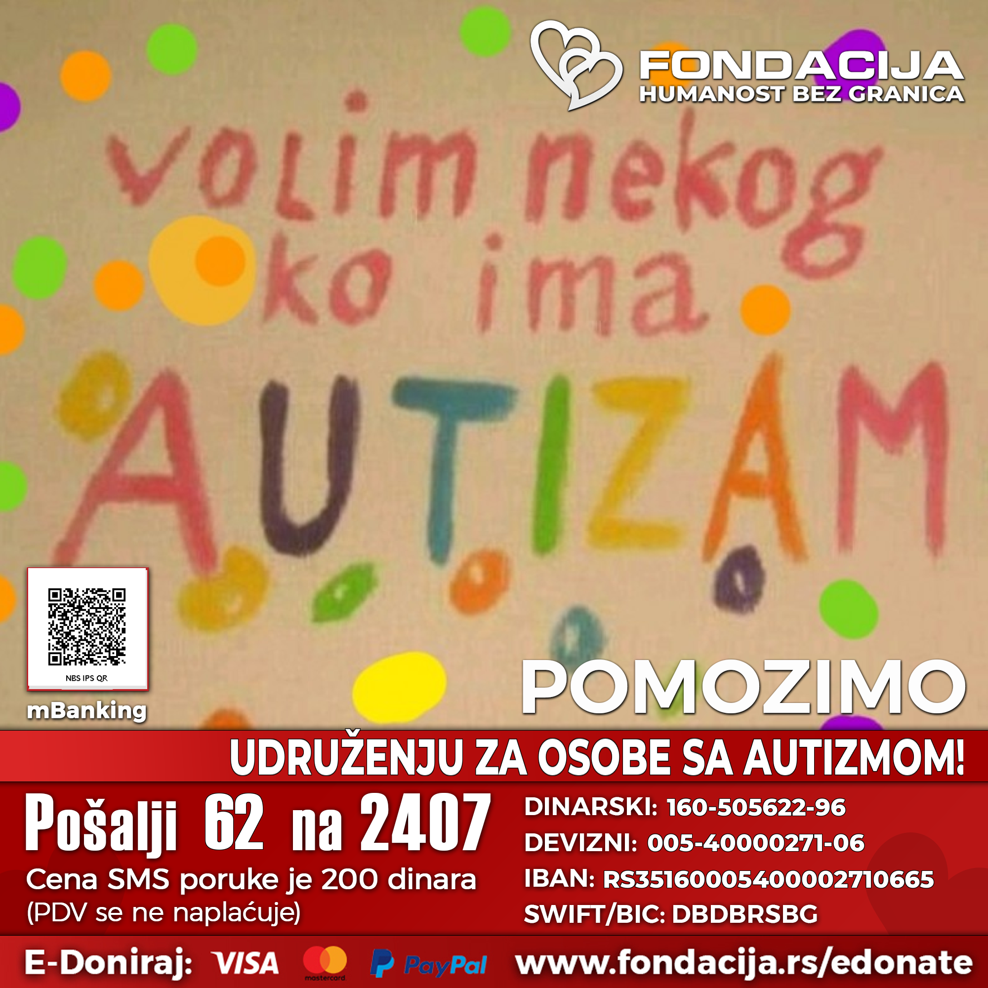 Udruženje za pomoć i podršku osobama sa autizmom "Pomozimo Nevidljivima da budu Vidljiva"